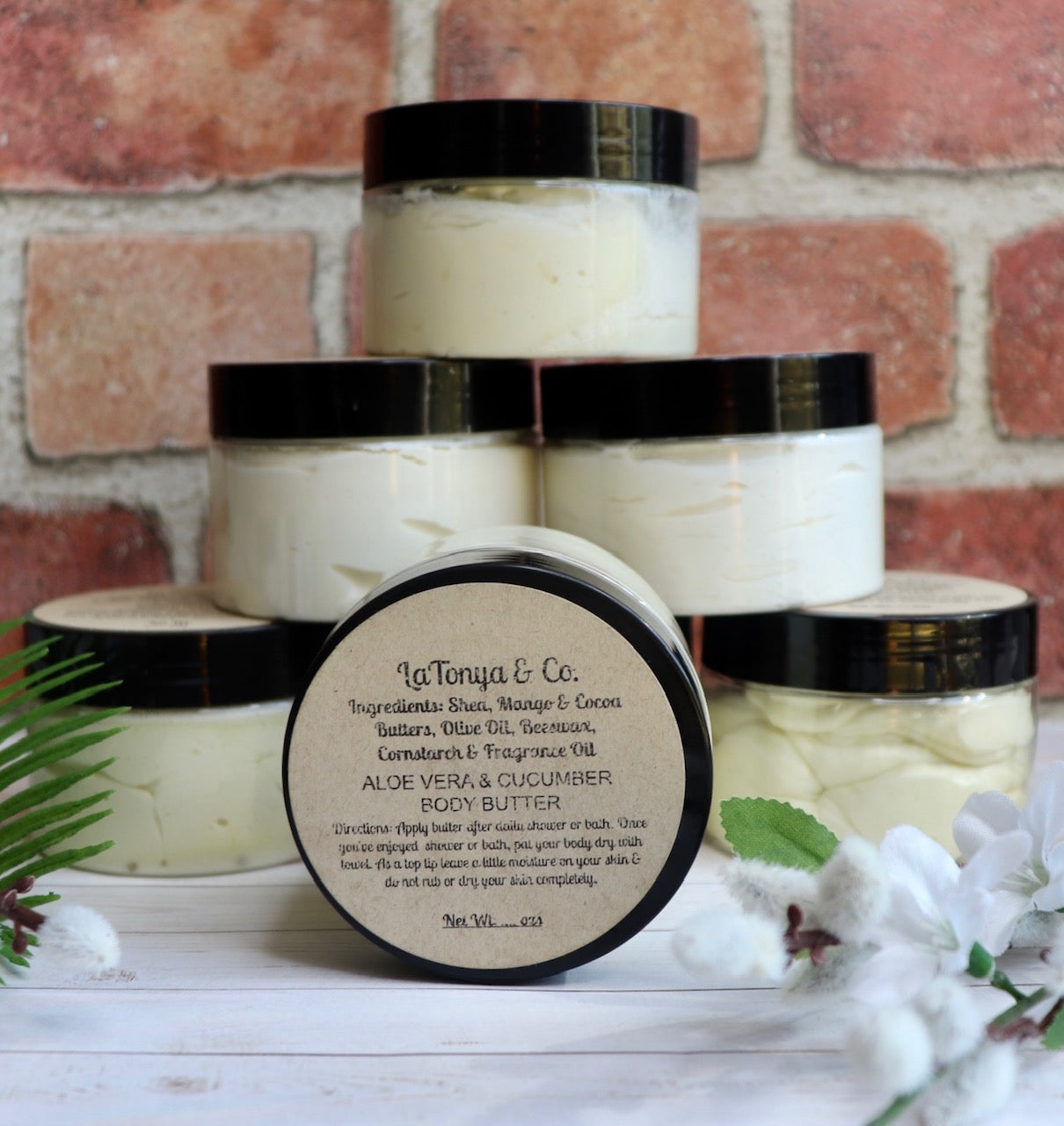 Aloe Vera & Cucumber Body Butter - LaTonya and Co.