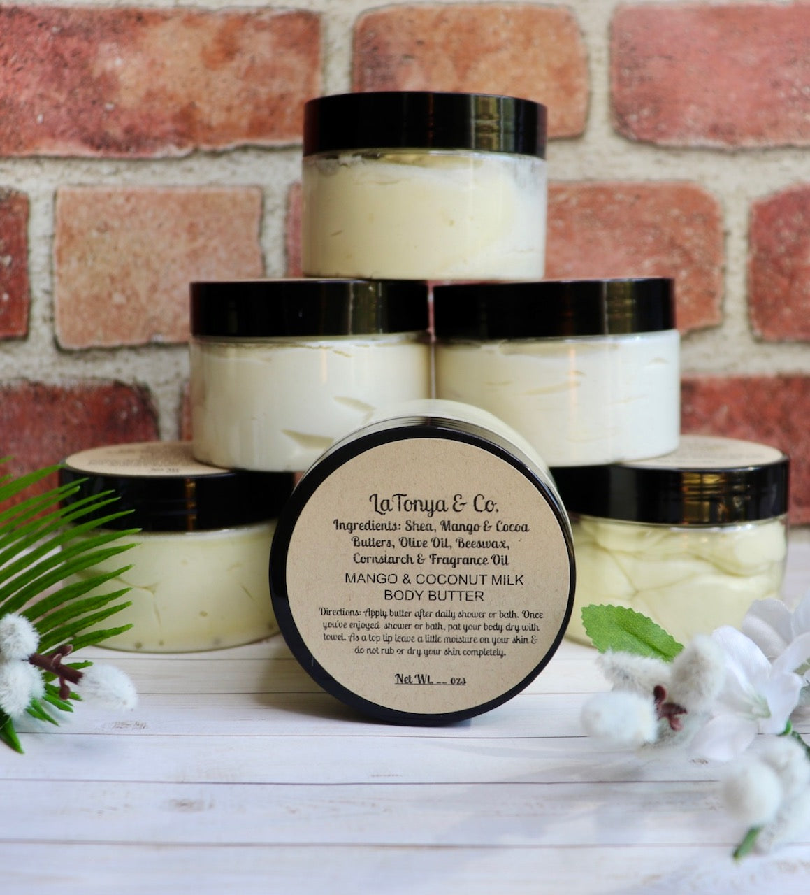 Mango Coconut Milk Body Butter - LaTonya and Co.