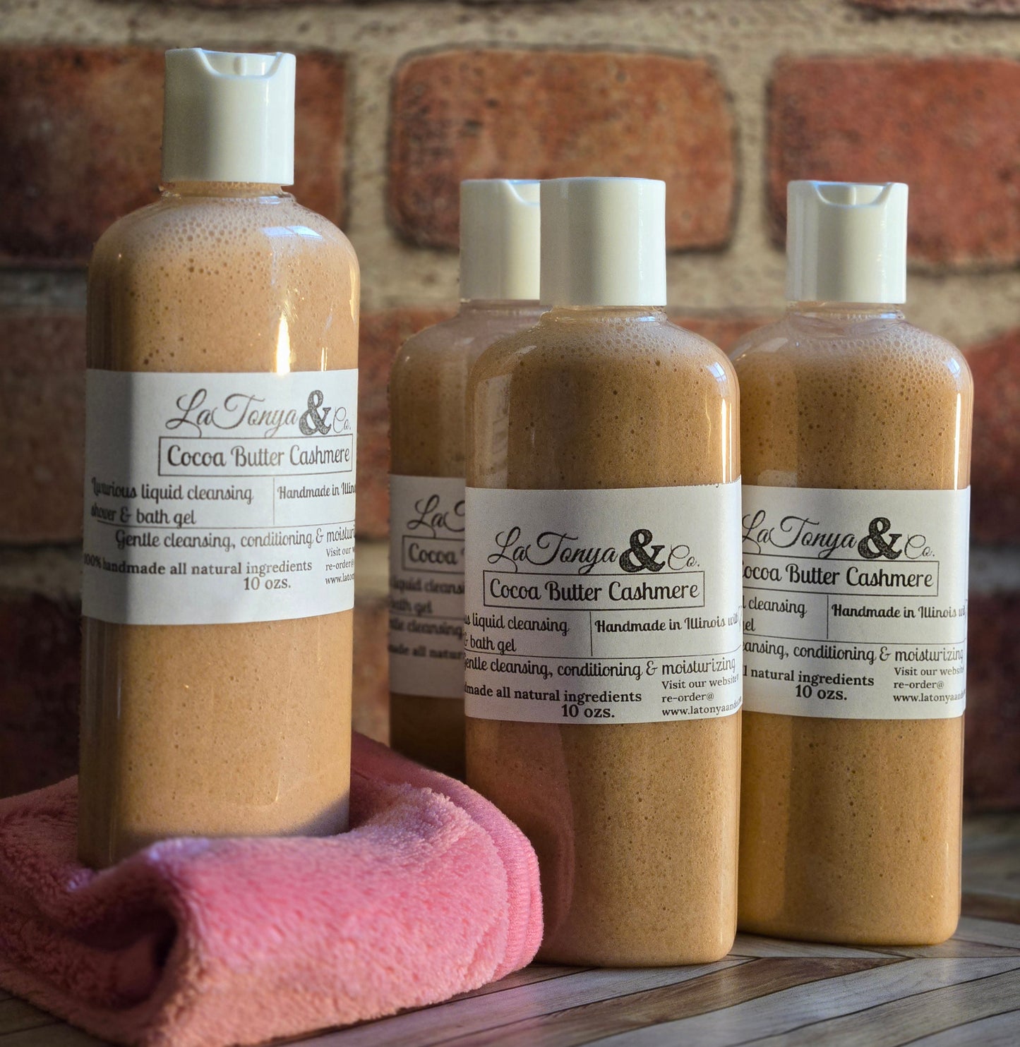 Luxurious Liquid Cleansing Shower & Bath Gel