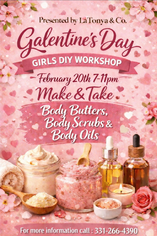Galentine's Day Event - 3 Product Make & Take - LaTonya and Co.