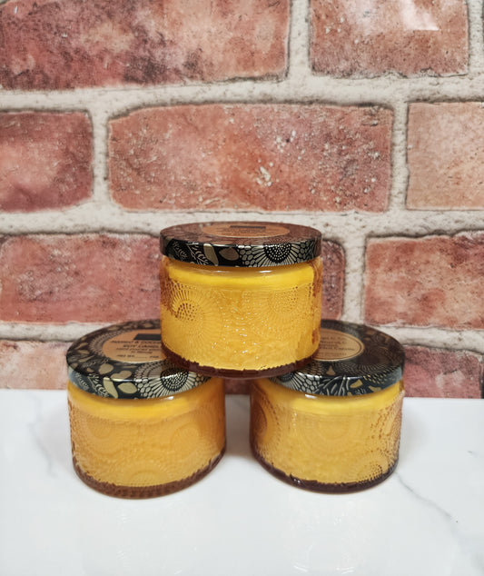 Gold Candle Jars 4oz.